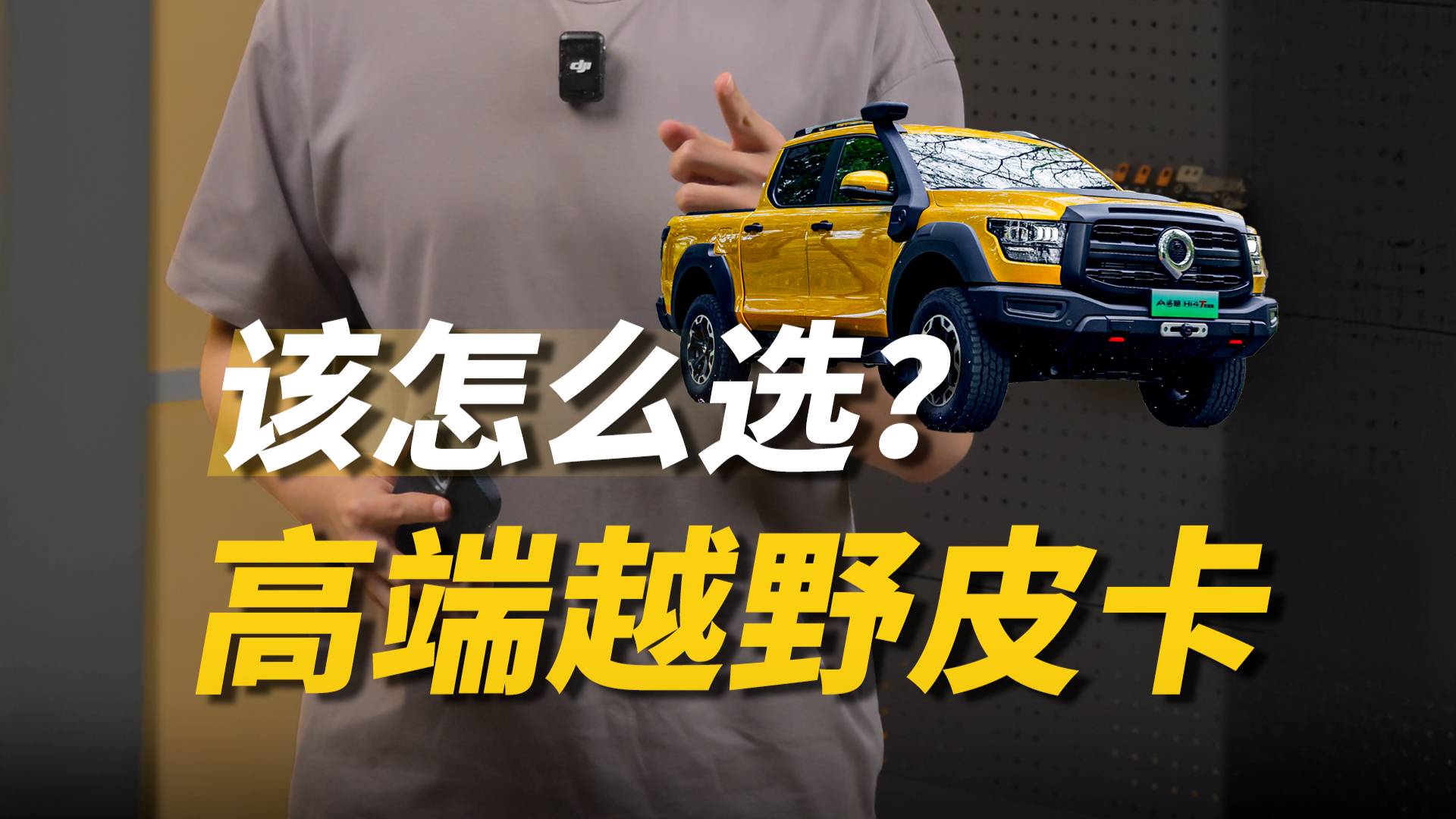 高端越野皮卡该怎么选？