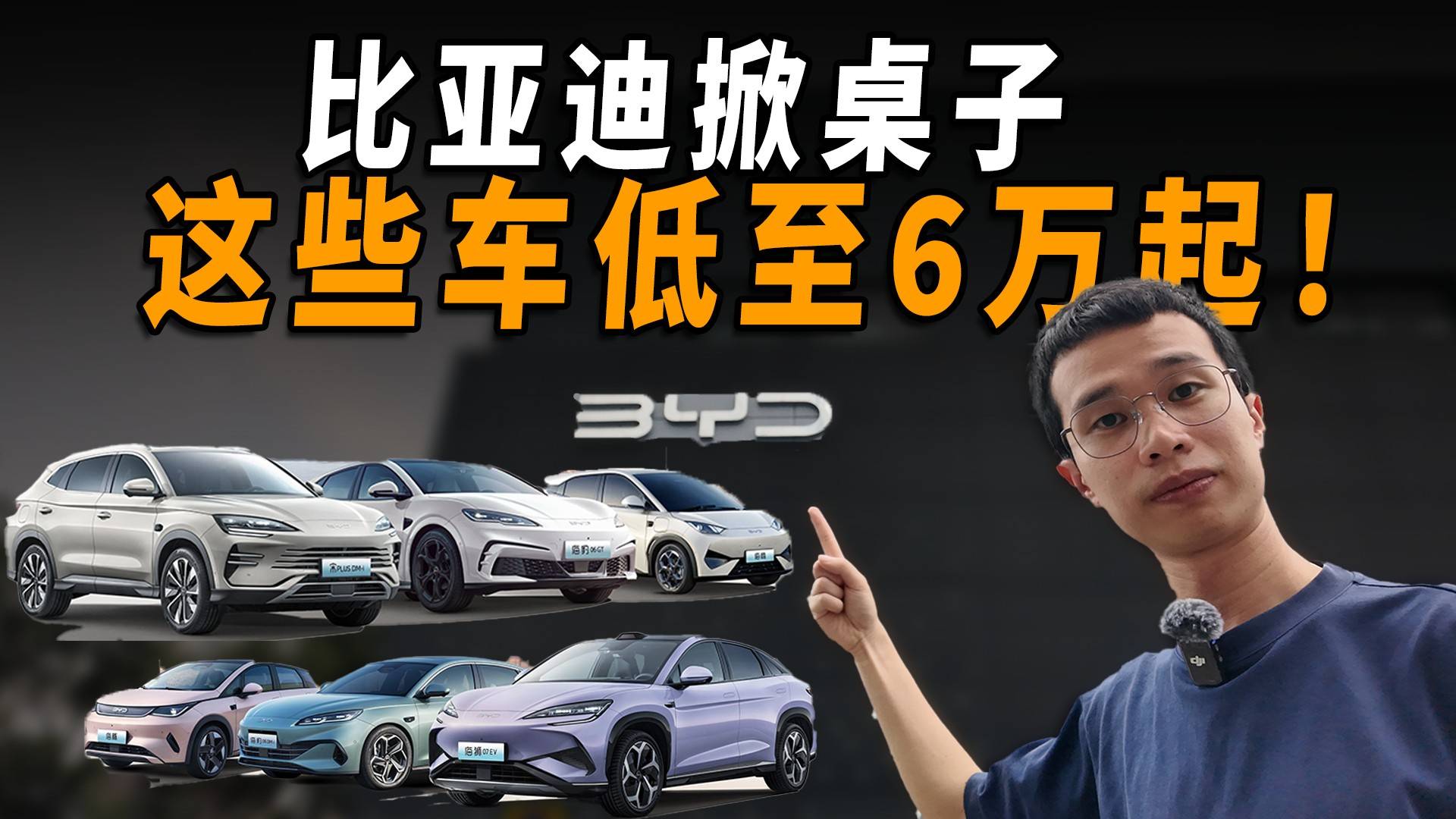 比亚迪这么买最划算！6万海鸥，7万海豹06，9万宋PLUS…