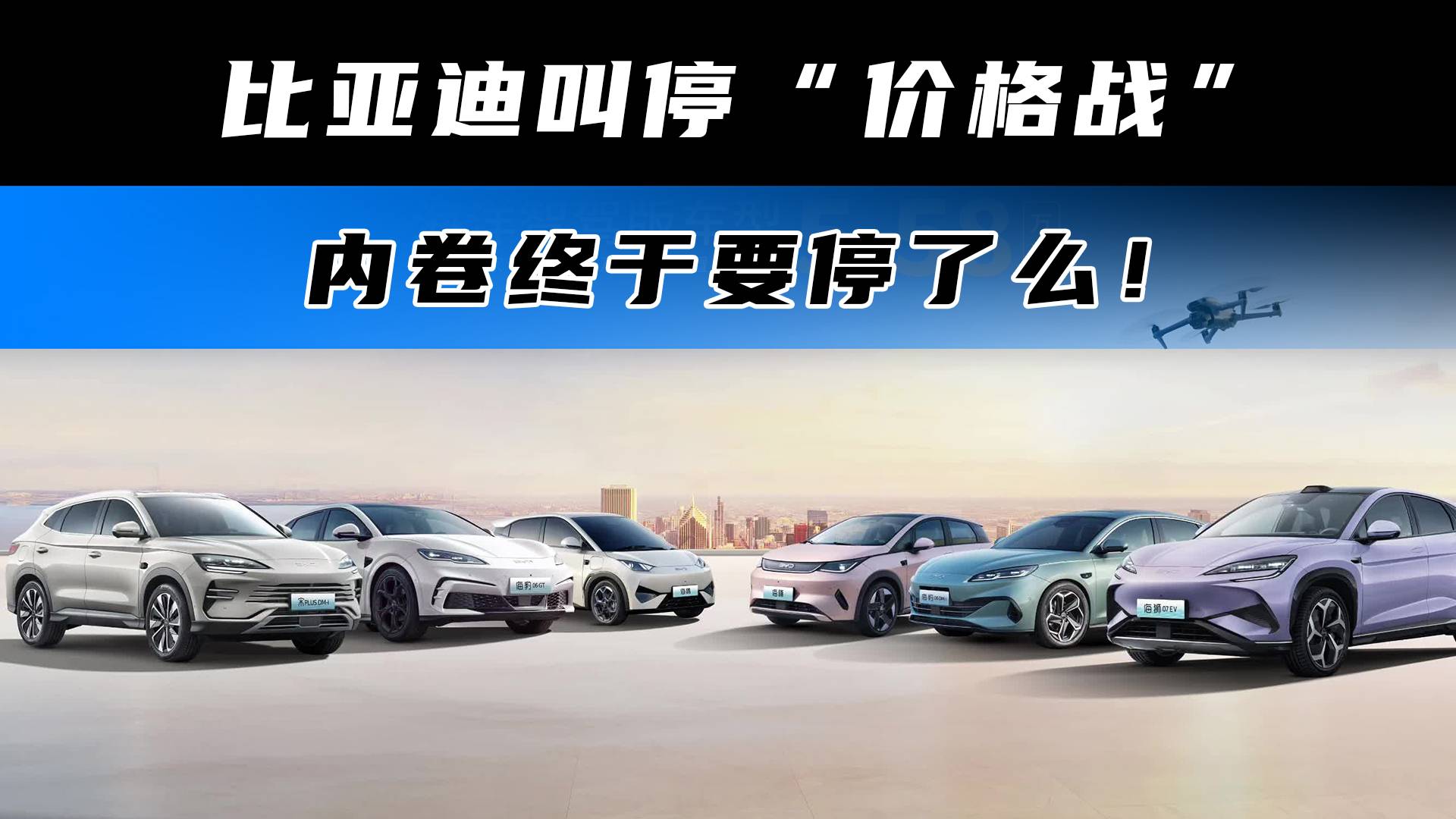 比亚迪叫停 “价格战”内卷终于要停了么！